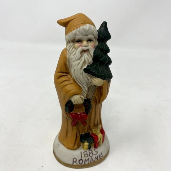 1885 Romania Santa Figure - Hand Painted /Ceramic - Picture 1 of 4